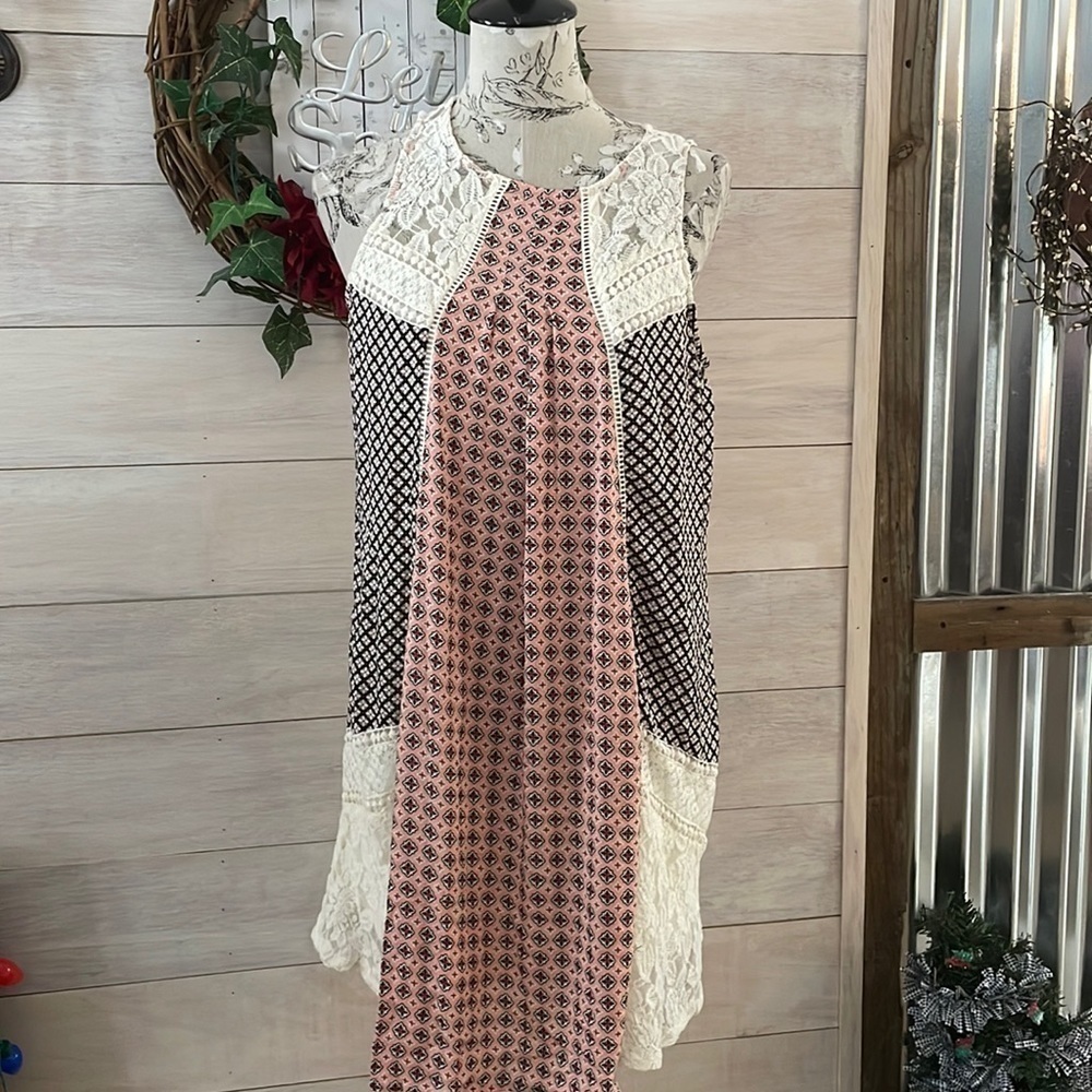Cato Boho Lace Dress M